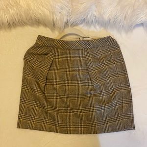 A used J.Crew wool skirt. Size 4.